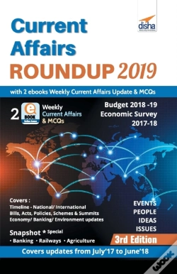 Capa do artigo Current Affairs Roundup 2019 With 2 Ebooks - Weekly Current Affairs Update & Mcqs.  - 2nd Edition