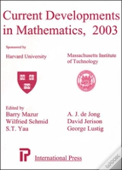 Capa do artigo Current Developments In Mathematics, 2003