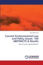 Current Environmental Law And Policy Issues - Preview
