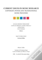 Current Issues in Music Research