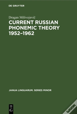 Capa do artigo Current Russian Phonemic Theory 19521962