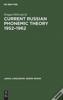 Capa do artigo Current Russian Phonemic Theory 1952â€“1962