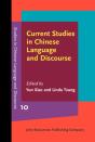 Current Studies In Chinese Language And Discourse - Preview
