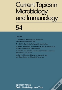 Capa do artigo Current Topics In Microbiology And Immunology