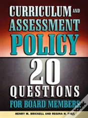 Capa do artigo Curriculum And Assessment Policy