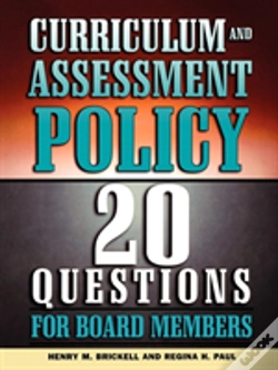 Capa do artigo Curriculum And Assessment Policy