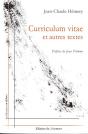 Curriculum Vitae Et Autres Textes - Preview