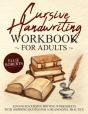 Cursive Handwriting Workbook For Adults - Preview