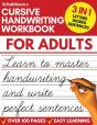 Cursive Handwriting Workbook For Adults - Preview