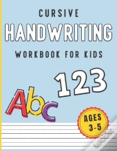 Cursive Handwriting Workbook For Kids Ages 3-5