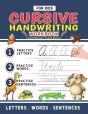 Cursive Handwriting Workbook For Kids - Preview
