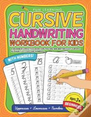 Cursive Handwriting Workbook For Kids Beginners