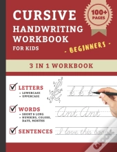 Cursive Handwriting Workbook For Kids Beginners