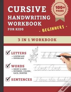 Capa do artigo Cursive Handwriting Workbook For Kids Beginners