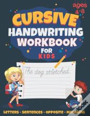 Cursive Handwriting Workbook For Kids