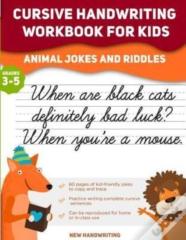 Cursive Handwriting Workbook For Kids
