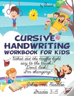 Capa do artigo Cursive Handwriting Workbook For Kids Jokes And Riddles