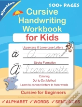 Cursive Handwriting Workbook For Kids