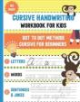 Cursive Handwriting Workbook For Kids - Preview