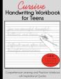 Cursive Handwriting Workbook For Teens - Preview