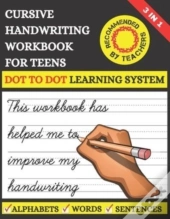 Cursive Handwriting Workbook For Teens