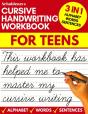 Cursive Handwriting Workbook For Teens - Preview