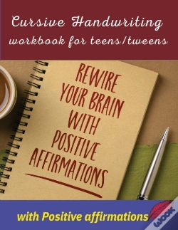 Capa do artigo Cursive Handwriting Workbook For Teens/Tweens With Positive Affirmation