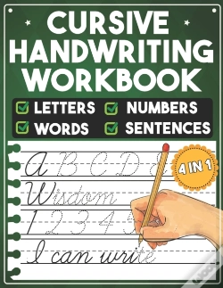 Capa do artigo Cursive Handwriting Workbook Letters Numbers Words  Sentences