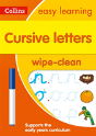 Cursive Letters Age 3-5 Wipe Clean Activity Book - Preview