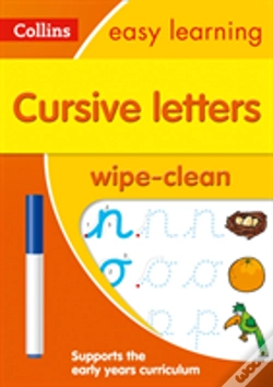 Capa do artigo Cursive Letters Age 3-5 Wipe Clean Activity Book