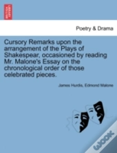 Cursory Remarks Upon The Arrangement Of