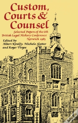 Capa do artigo Custom, Courts, And Counsel