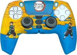 Capa do artigo Custom Kit FR-TEC DualSense PS5 - Demon Slayer