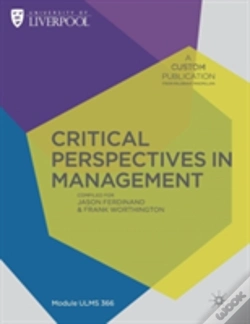 Capa do artigo Custom Liverpool Critical Perspectives In Management Ulms366