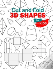 Cut And Fold 3d Shapes For Kids