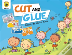 Cut And Glue Activity Book For Kids