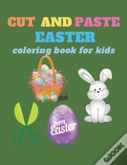 Cut And Paste Easter Coloring Book For Kids