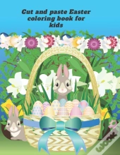 Cut And Paste Easter Coloring Book For Kids