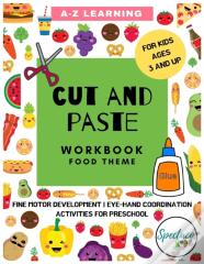Cut And Paste Workbook For Kindergarten
