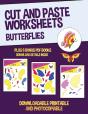 Cut And Paste Worksheets (Butterflies) - Preview