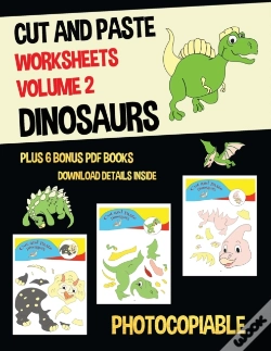 Capa do artigo Cut And Paste Worksheets - Volume 2 (Dinosaurs)