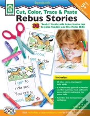 Capa do artigo Cut, Color, Trace & Paste Rebus Stories, Ages 5 - 8