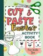 Cut & Paste Easter Activity Book For Kids 3+ - Preview