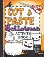 Cut & Paste Halloween Activity Book For Kids 3+ - Preview