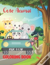 Capa do artigo Cute Animal Ride A Car Coloring Book