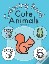 Cute Animals Coloring Book - Volume 2