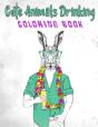 Cute Animals Drinking Coloring Book - Preview
