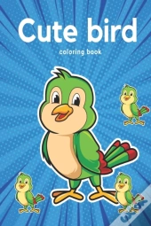 Cute Animated Bird Coloring Book