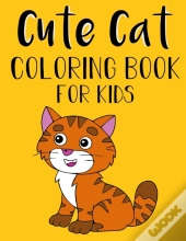 Cute Cat Coloring Book For Kids