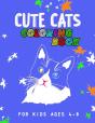 Cute Cats Coloring Book For Kids Ages 4-8 - Preview